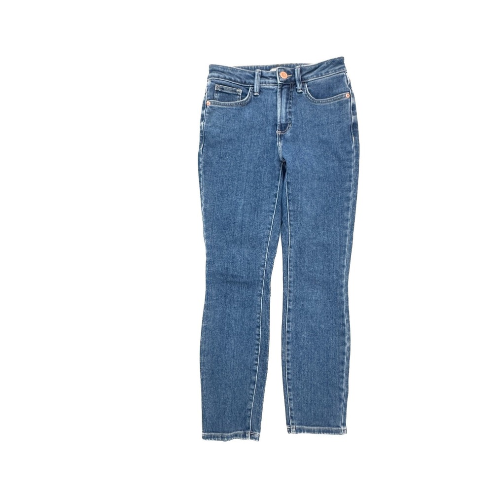 LC‎ Lauren Conrad High Rise Skinny Ankle Women's size 2 Dark Blue Denim Jeans